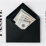 passive income envelope with money