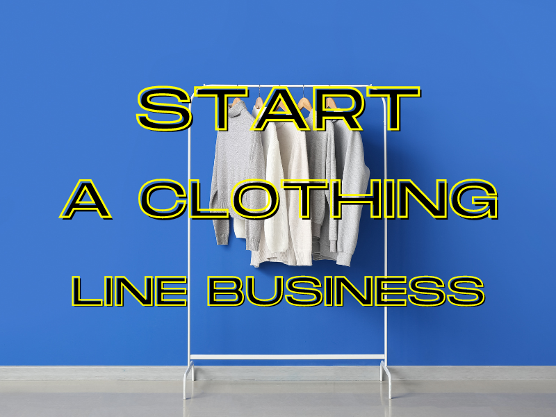 Starting an Online Clothing Line Business IMAGE